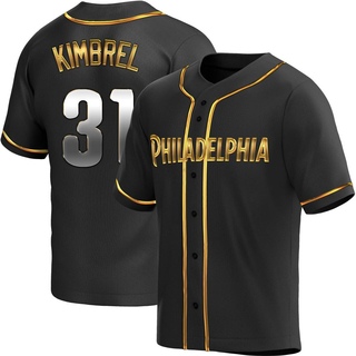 Jim Eisenreich Men's Replica Philadelphia Phillies Black Pitch Fashion  Jersey - Philadelphia Store